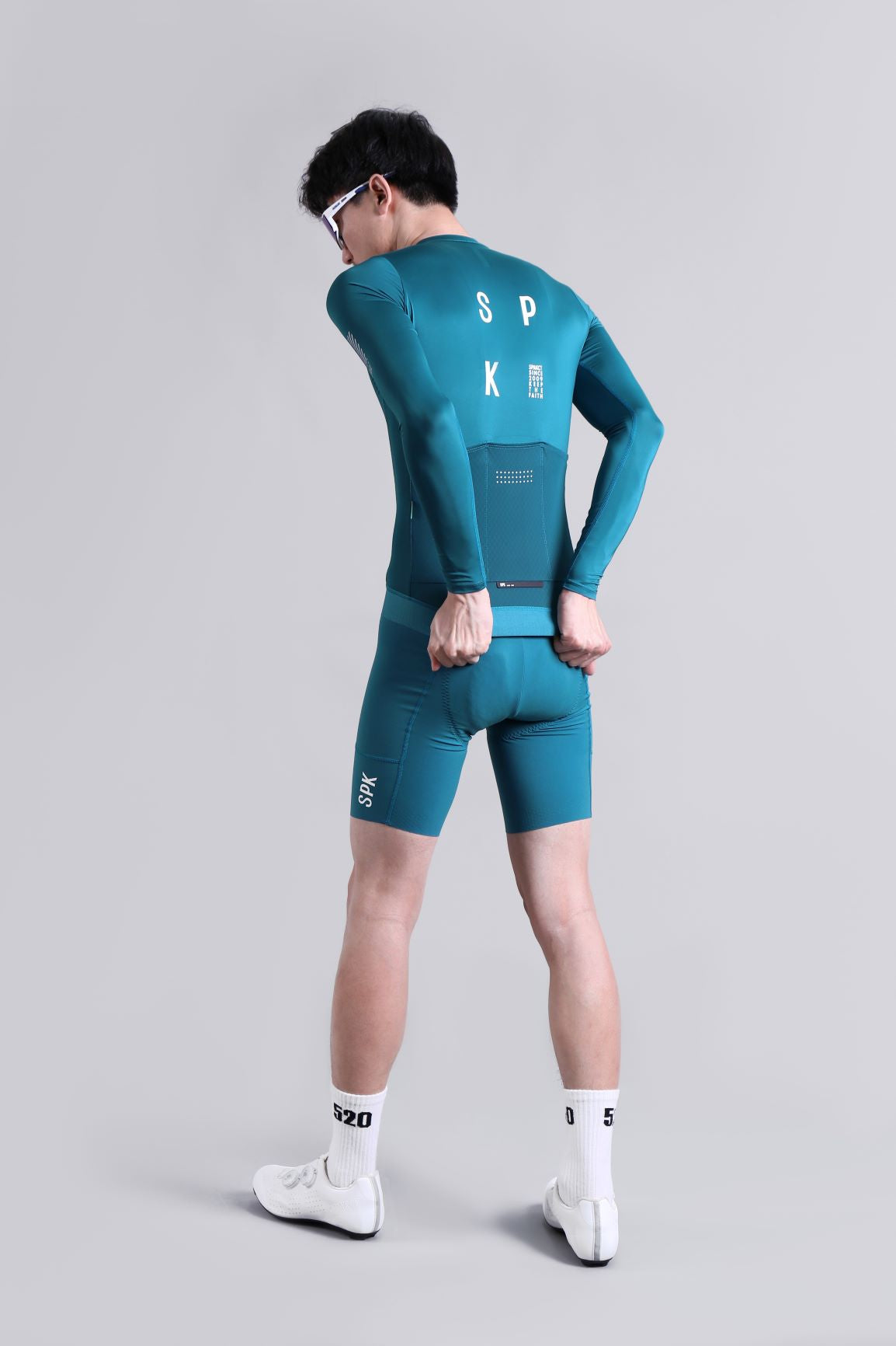 Men's Long Sleeve Earth-Tone Milk Silk Jersey | X - 32526413004957