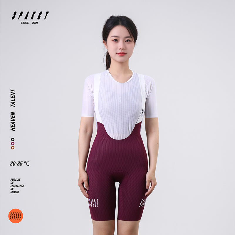 Women's High-Compression Bib Shorts | Heaven Talent