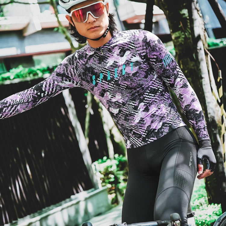 Men's Long Sleeve Jersey | Zebra