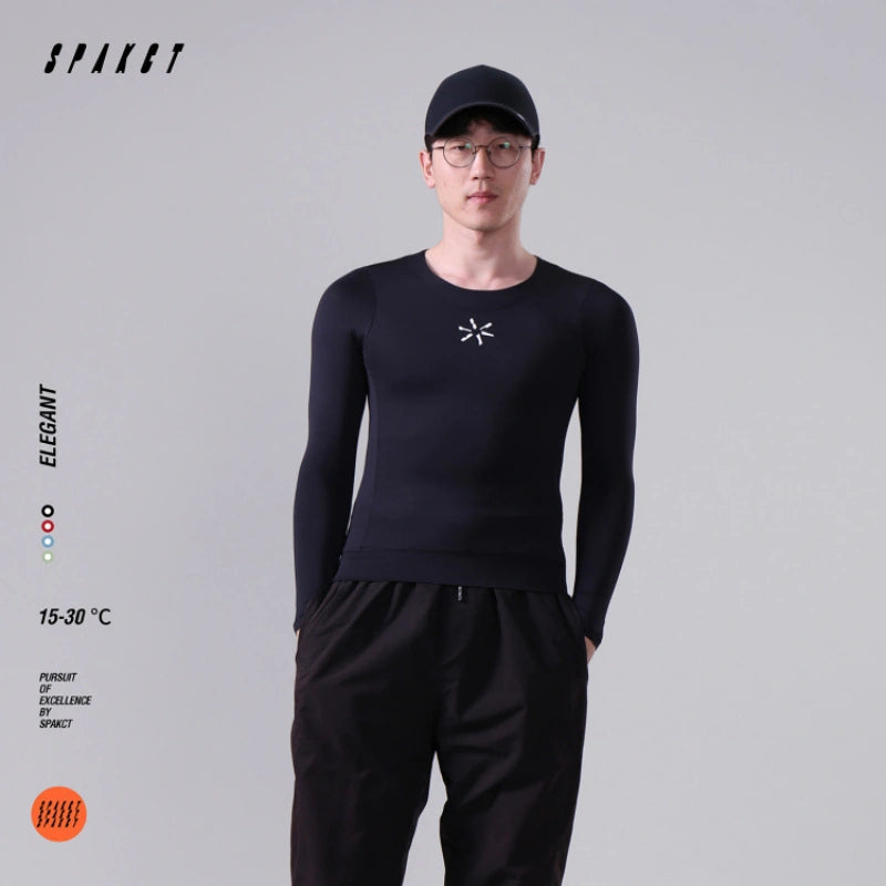 Elegant Long Sleeve Active Top | Unisex