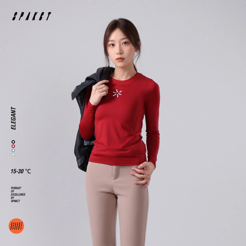 Elegant Long Sleeve Active Top | Unisex