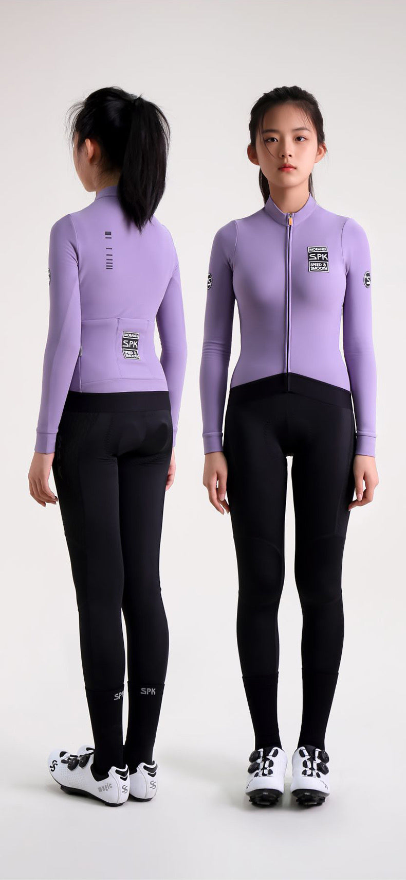 Women's Long Sleeve 250g Silky Thermal Jersey | Yuan Ⅱ - 32526657192093