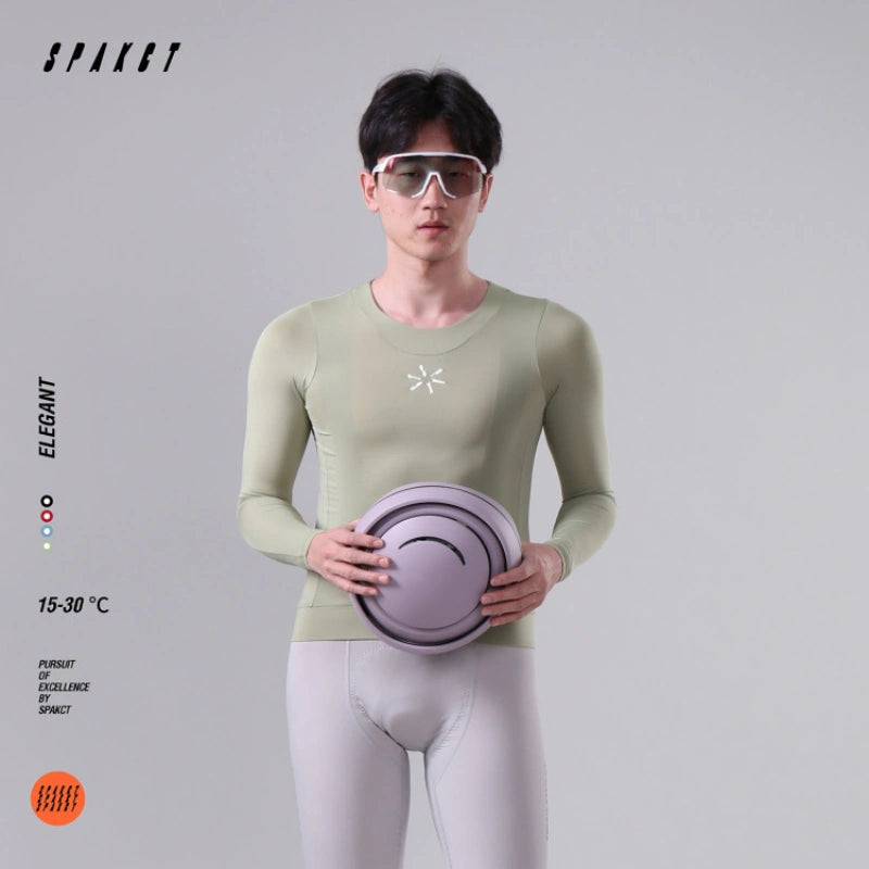 Elegant Long Sleeve Active Top | Unisex