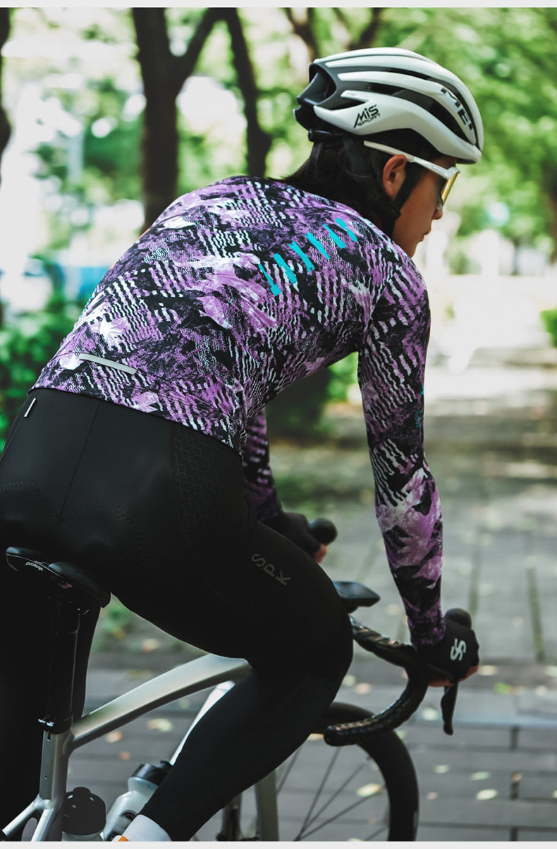 Men's Long Sleeve Jersey | Zebra - 31721775857821
