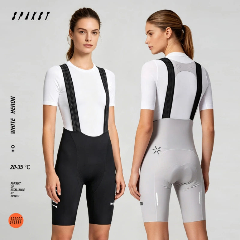 White Heron Bib Shorts | Women