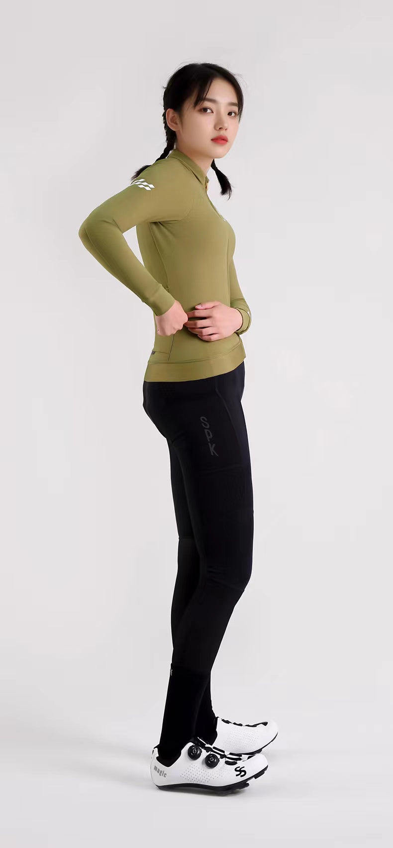 Women's Long Sleeve Antibacterial Cooling Jersey | Springtime - 32526681276573