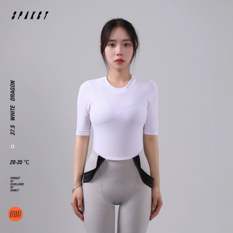 White Dragon 37.5® Short Sleeve Active Top | Unisex